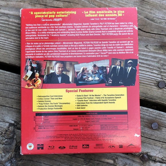 Pulp Fiction Blue-Ray and DVD - Picture 2 of 10